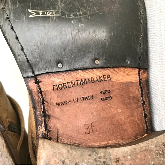 FIORENTINI + BAKER Eternity Eli Leather Zip Half Calf Moto Boots - Picture 11 of 14